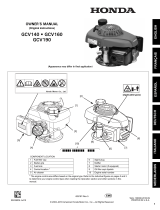 Honda GCV190 El manual del propietario