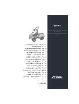 Stiga Road Light Kit - right hand drive Instrucciones de operación