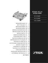 Stiga Villa 95 Combi Cutting Deck Instrucciones de operación
