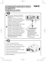 NEC NP1250 El manual del propietario
