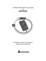 Amprobe ACF-3000-SR Current Transducer Manual de usuario