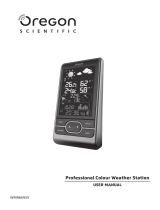 Oregon Scientific WMR86NSX Manual de usuario