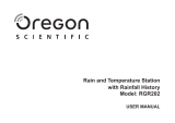Oregon Scientific RGR202 Manual de usuario