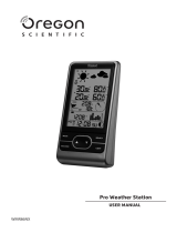 Oregon Scientific WMR86NX Manual de usuario