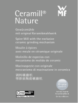 WMF Ceramill Nature Salz-/Pfeffermühle mit original Keramikmahlwerk Instrucciones de operación
