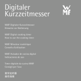 WMF Digitaler Kurzzeitmesser 06.0890.1040 Instrucciones de operación