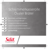 Silit Schlemmerkasserolle Ovaler Bräter Instrucciones de operación