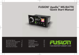 Fusion MS-RA770 Guía de inicio rápido