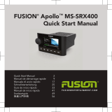Fusion Apollo MS-SRX400 Guía de inicio rápido