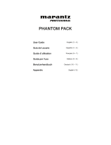 Marantz Phantom Pack Guía del usuario
