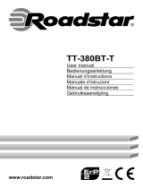 Roadstar TT-380BT-T Manual de usuario
