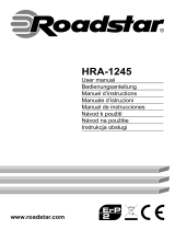 Roadstar HRA-1245/WD Manual de usuario
