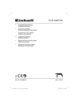 Einhell Classic TC-ID 1000 E Kit Manual de usuario