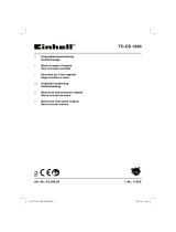 Einhell Classic TC-CS 1200 Manual de usuario