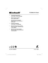 EINHELL TC-SM 2131 Dual Manual de usuario