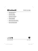 EINHELL TE-CS 18 Li-Solo Manual de usuario