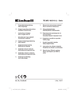 EINHELL TE-MS 18/210 Li-Solo Manual de usuario