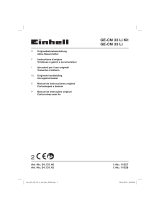 EINHELL GE-CM 33 Li Kit Manual de usuario