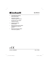 Einhell Classic GC-PM 40 Manual de usuario
