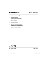 EINHELL GE-CT 36/30 Li E-Solo Manual de usuario