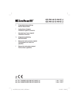 EINHELL GE-PM 53 S HW-E Li (1x1,5Ah) El manual del propietario