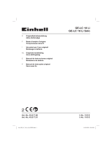 EINHELL GE-LC 18 Li Kit (1x3,0Ah) Manual de usuario