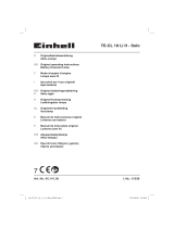 EINHELL TE-CL 18 Li H-Solo Manual de usuario