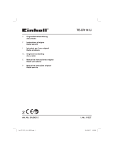 EINHELL TE-CR 18 Li-Solo Manual de usuario