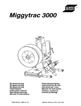 ESAB Miggytrac 3000 Manual de usuario
