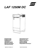 ESAB LAF 1250M Manual de usuario