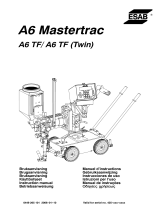 ESAB A6 Automatic welding machines Manual de usuario