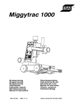 ESAB MIGGYTRAC 1000 Manual de usuario