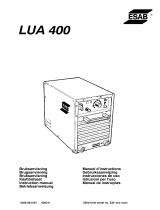 ESAB LUA 400 Manual de usuario
