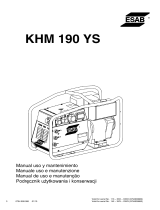 ESAB KHM 190 HS Manual de usuario