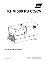 ESAB KHM 500 PS - CC/CV Manual de usuario