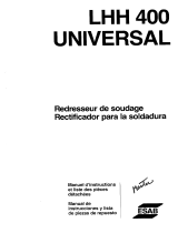 ESAB LHH 400 Universal Manual de usuario