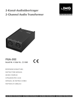 Monacor FGA-202 Manual de usuario