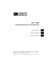 Duerkopp Adler 271 Manual de usuario