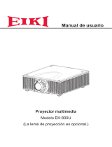 Eiki EK-800U Manual de usuario