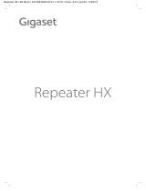 Gigaset Repeater HX El manual del propietario
