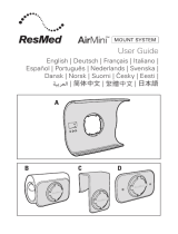 ResMed AirMini mount system Guía del usuario