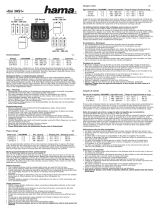 Hama Uni 3AS1 El manual del propietario