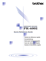 Brother PR-600/600C Manual de usuario
