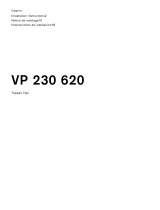 Gaggenau VP230620 Guía de instalación