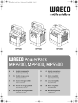 Waeco PowerPack MPP200/MPP300/MPPS500 Instrucciones de operación