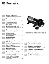 Dometic Remote Water Pump Instrucciones de operación