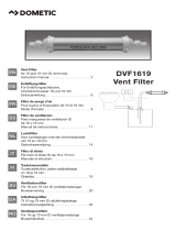 Dometic DVF1619 Vent Filter Guía de instalación