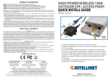 Intellinet High-Power Wireless 150N Outdoor CPE / Access Point Instrucciones de operación