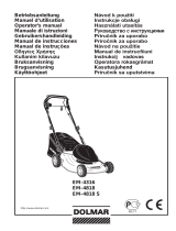 Dolmar EM-4316 (2008) El manual del propietario