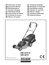 Dolmar EM-4316 S El manual del propietario